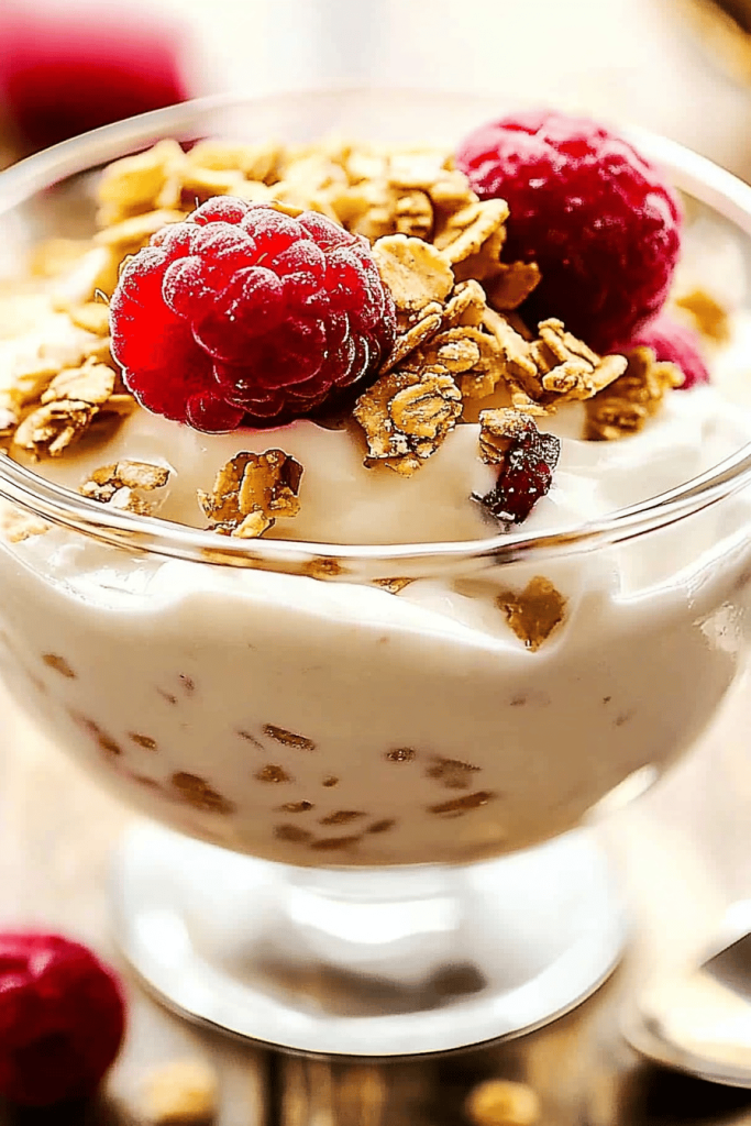 Easy Greek Yogurt with Granola Recipe