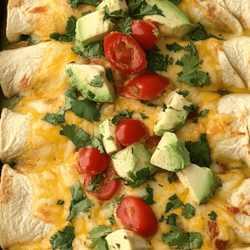 Easy Green Chili Chicken Enchiladas Recipe