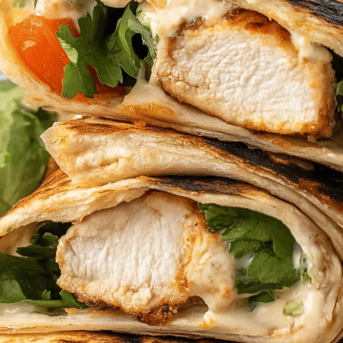Easy Grilled Chicken Wrap Recipe