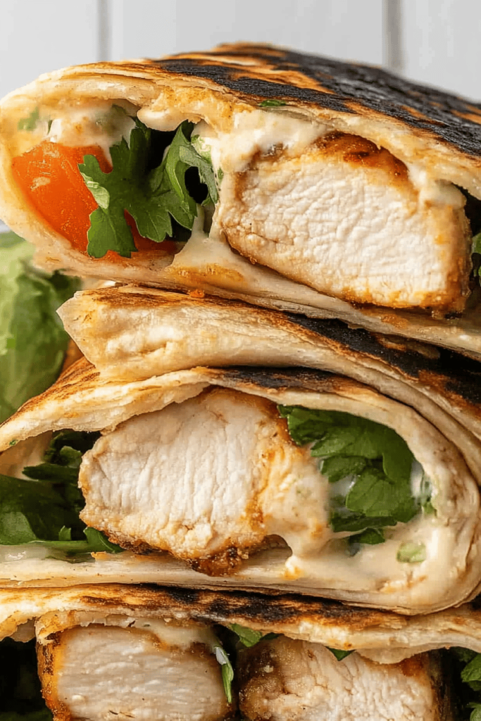 Easy Grilled Chicken Wrap Recipe