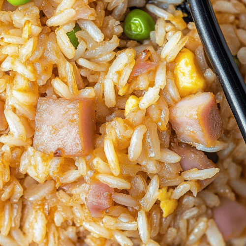 Easy Ham Fried Rice Recipe