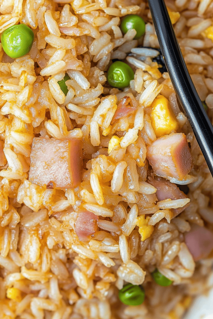 Easy Ham Fried Rice Recipe