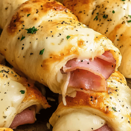 Easy Ham and Cheese Crescent Rolls