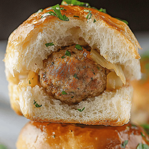 Easy Hawaiian Meatball Sliders Recipe