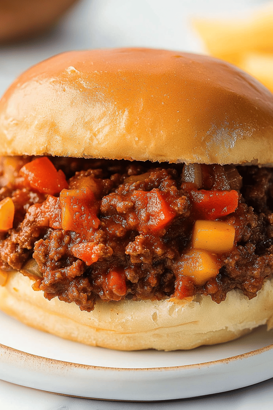 Easy Hawaiian Sloppy Joes Recipe Final Dish Presentation