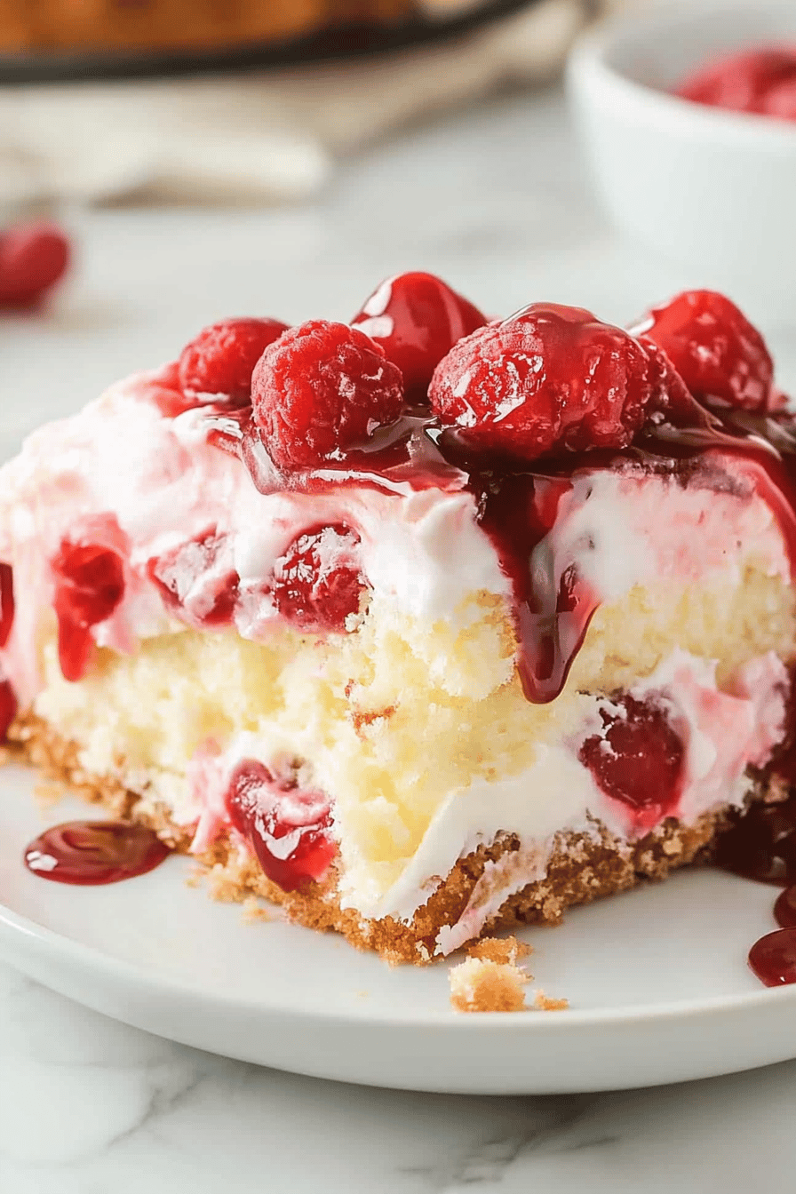 Easy Heaven on Earth Cake Recipe Final Dish Presentation