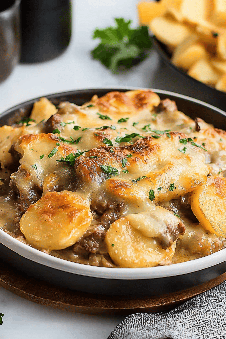 Easy Hobo Casserole Recipe Final Dish Presentation