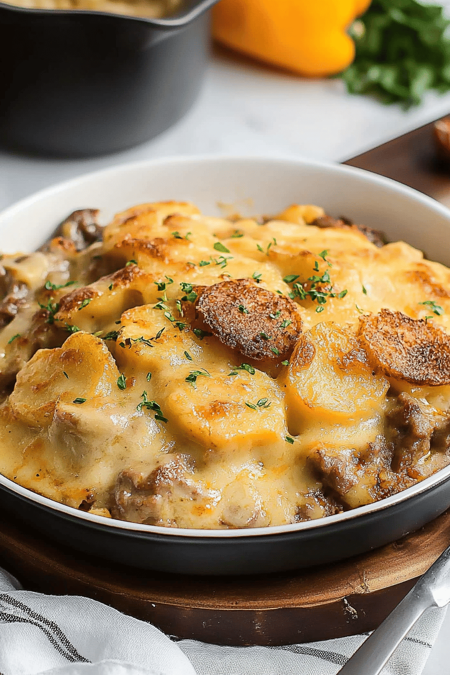 Easy Hobo Casserole Recipe Final Dish Presentation