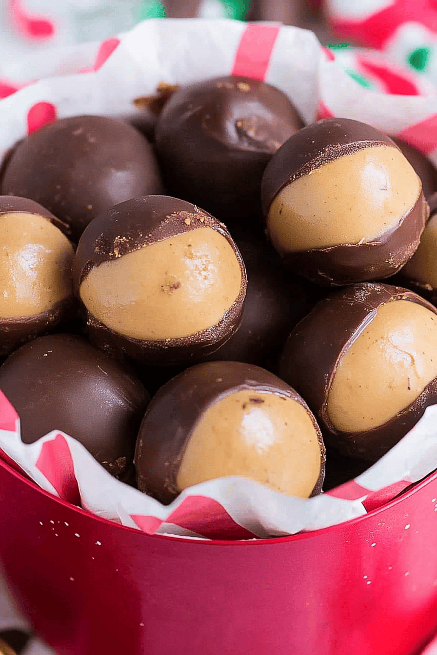 Easy Homemade Buckeyes Recipe ingredients