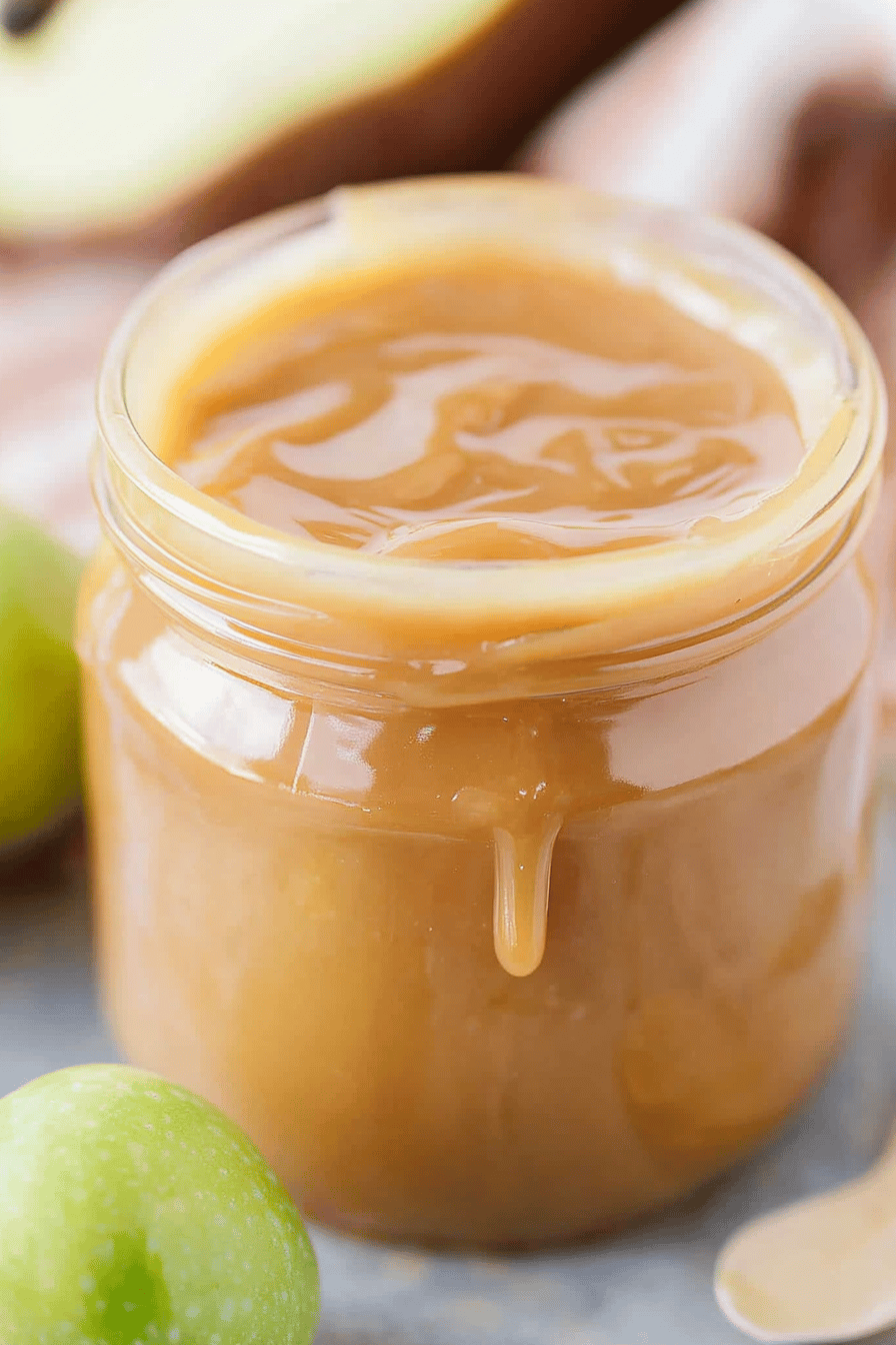 Easy Homemade Caramel Sauce Recipe Final Dish Presentation
