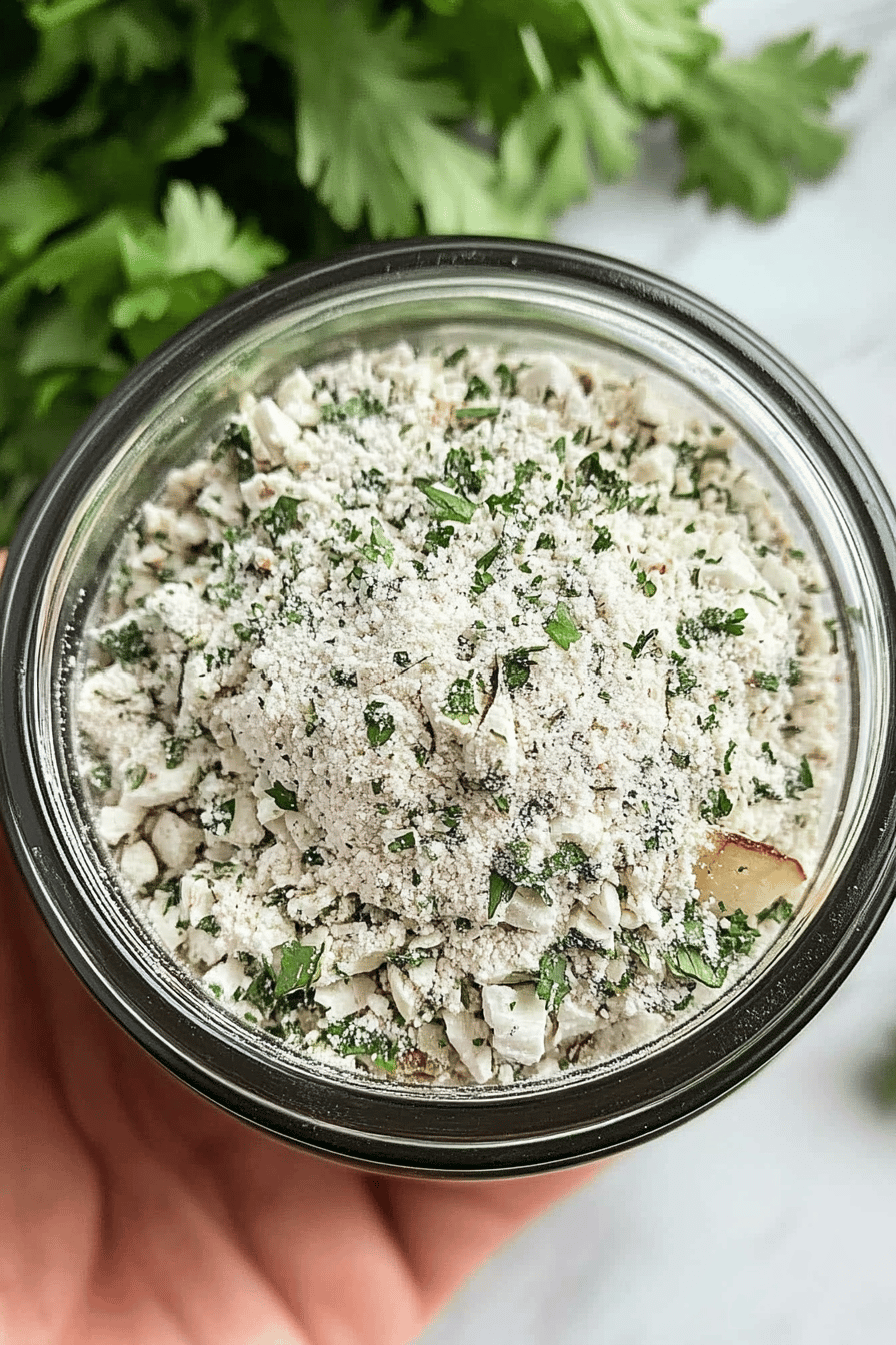 Easy Homemade Ranch Dressing Mix Recipe Final Dish Presentation