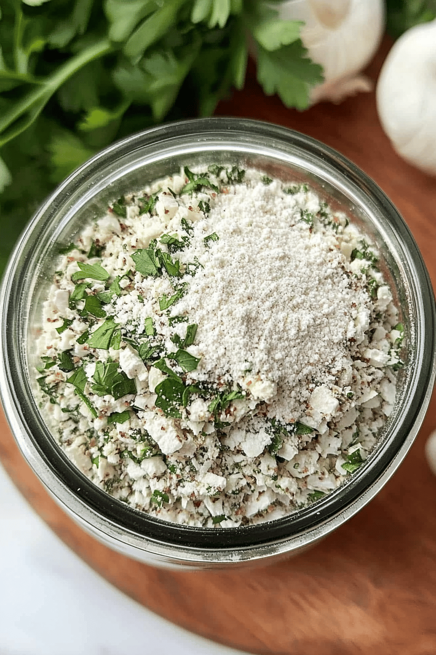 Easy Homemade Ranch Dressing Mix Recipe Final Dish Presentation