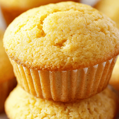 Easy Honey Cornbread Muffins Recipe