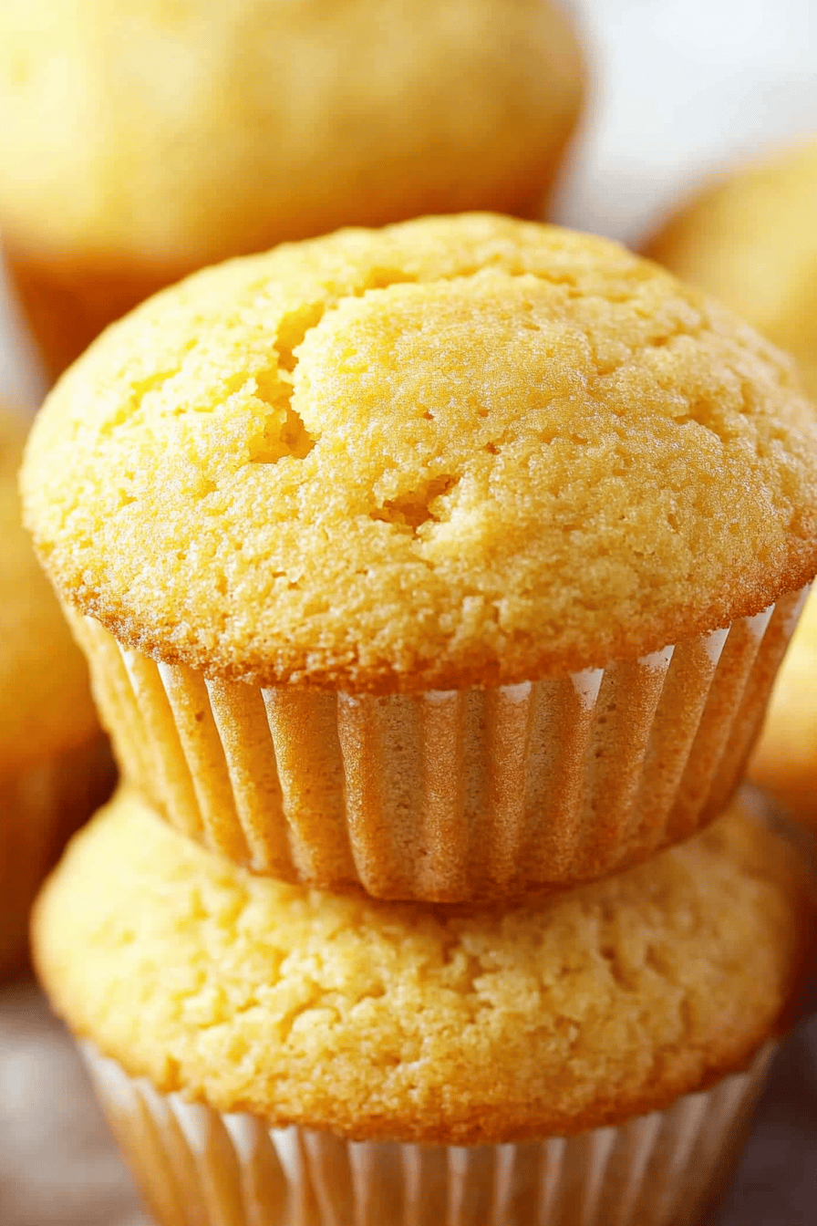 Easy Honey Cornbread Muffins Recipe