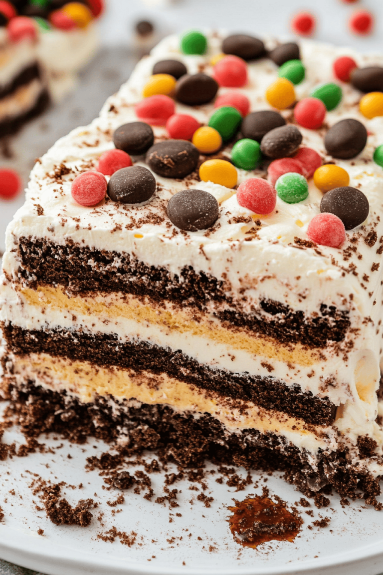 Easy Ice Cream Sandwich Cake Recipe