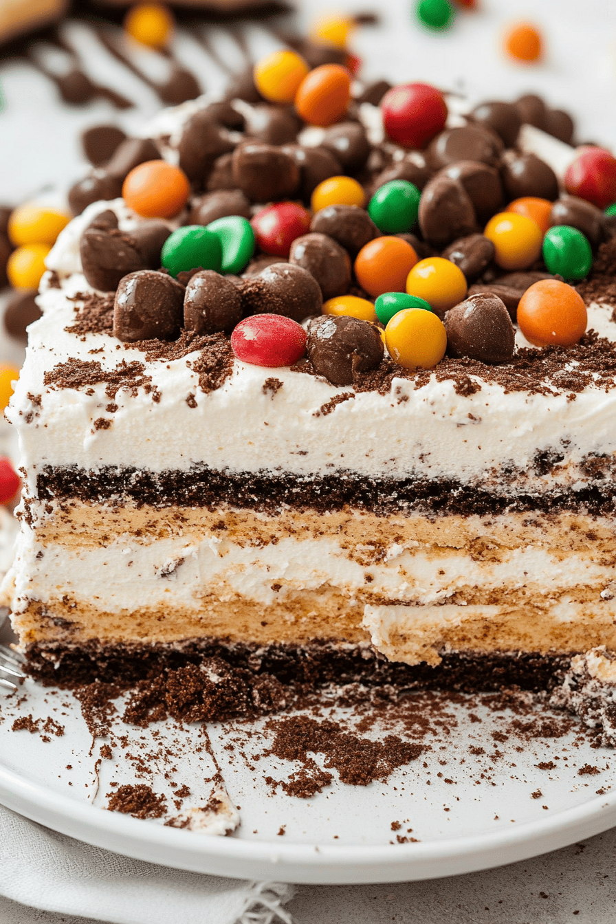 Easy Ice Cream Sandwich Cake Recipe Final Dish Presentation