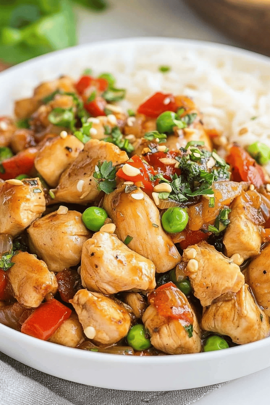 Easy Instant Pot Chicken Recipe Final Dish Presentation