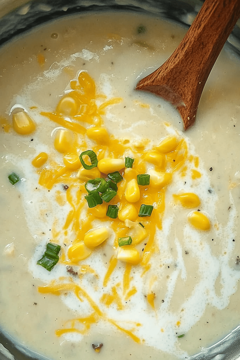 Easy Instant Pot Potato Corn Chowder