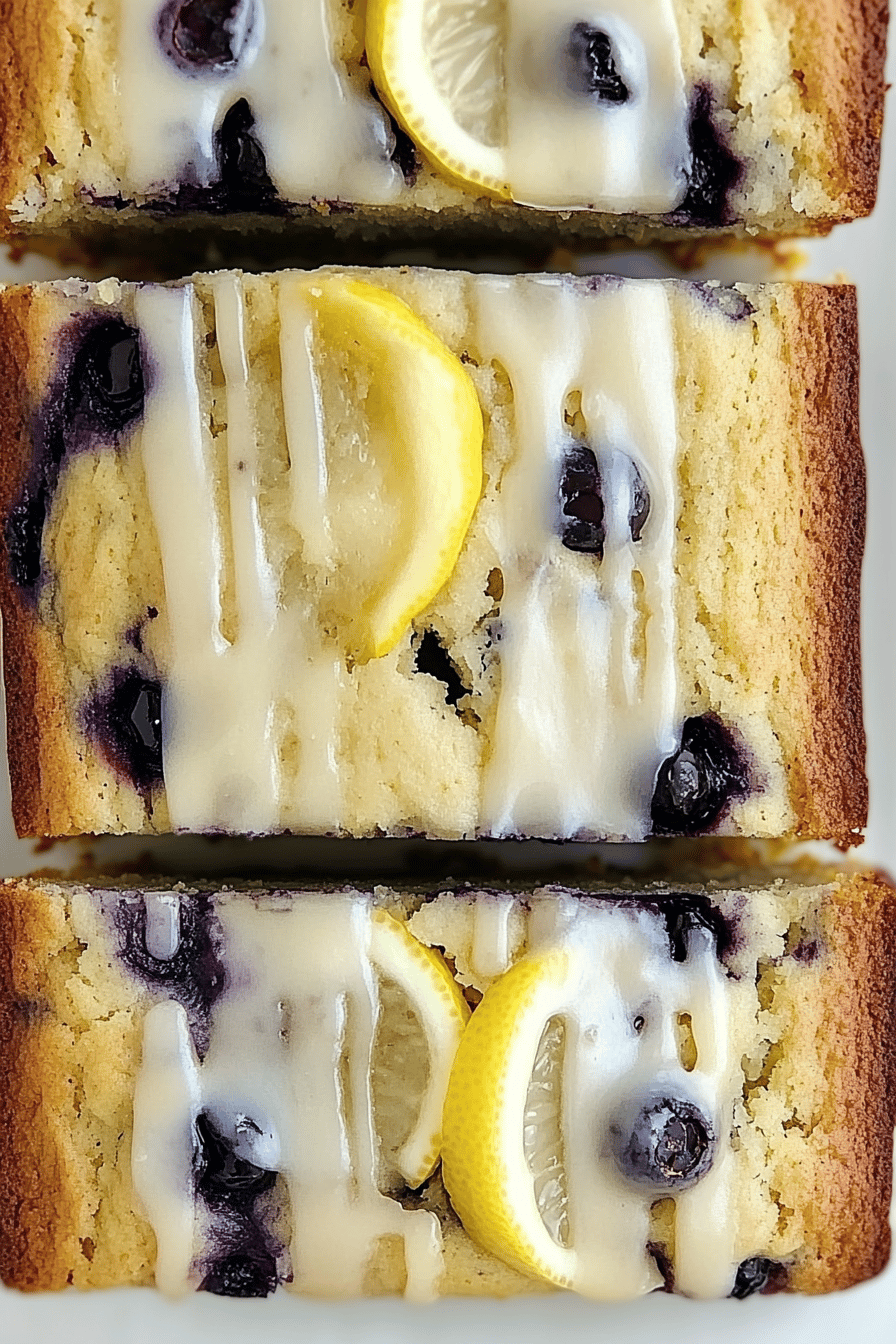 Easy Lemon Blueberry Banana Bread ingredients