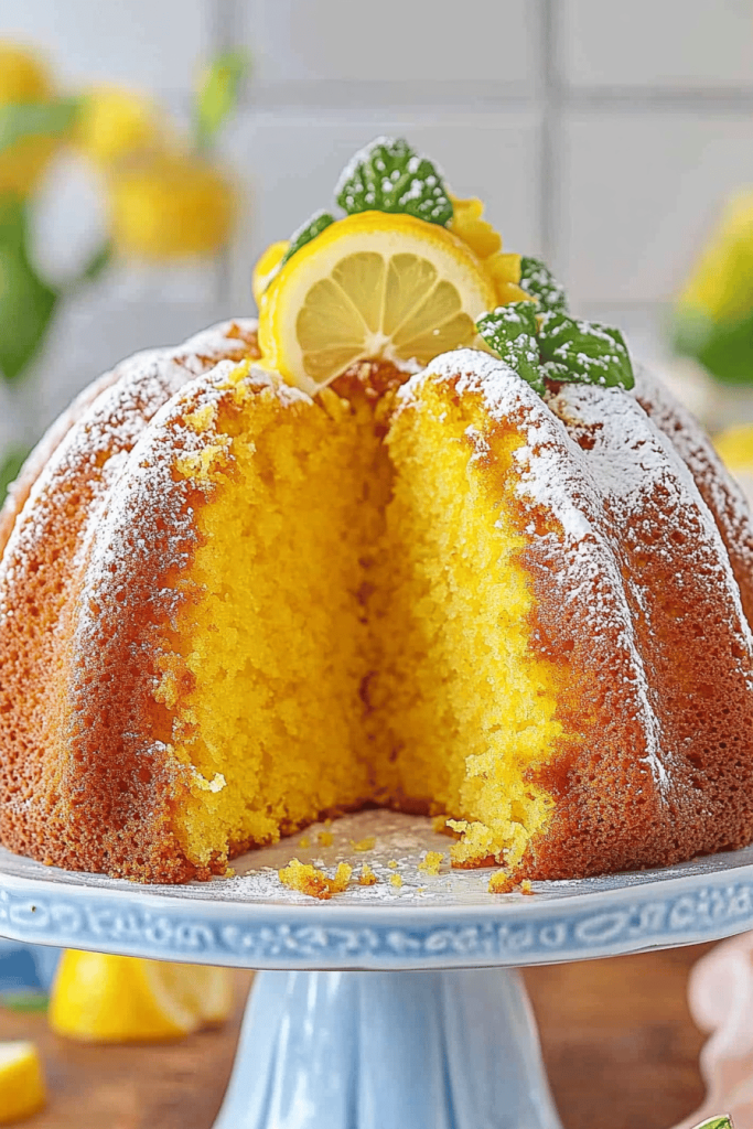 Easy Lemon Bundt Cake Recipe