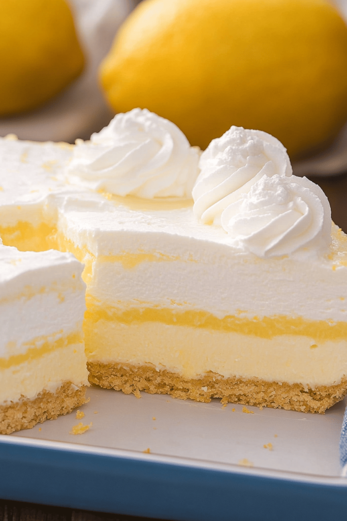 Easy Lemon Lush Dessert Recipe