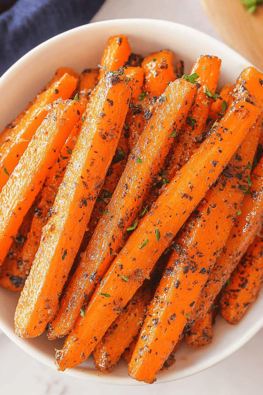 Easy Maple Glazed Carrots Recipe Final Dish Presentation