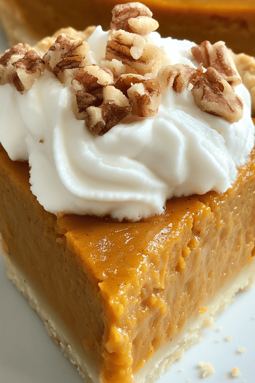 Easy Maple Pumpkin Pie Recipe