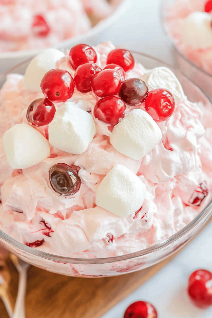 Easy Marshmallow Cherry Fluff Recipe
