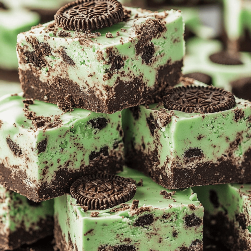 Easy Mint Oreo Fudge Recipe