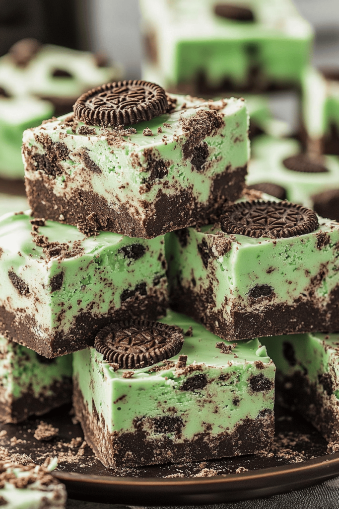 Easy Mint Oreo Fudge Recipe