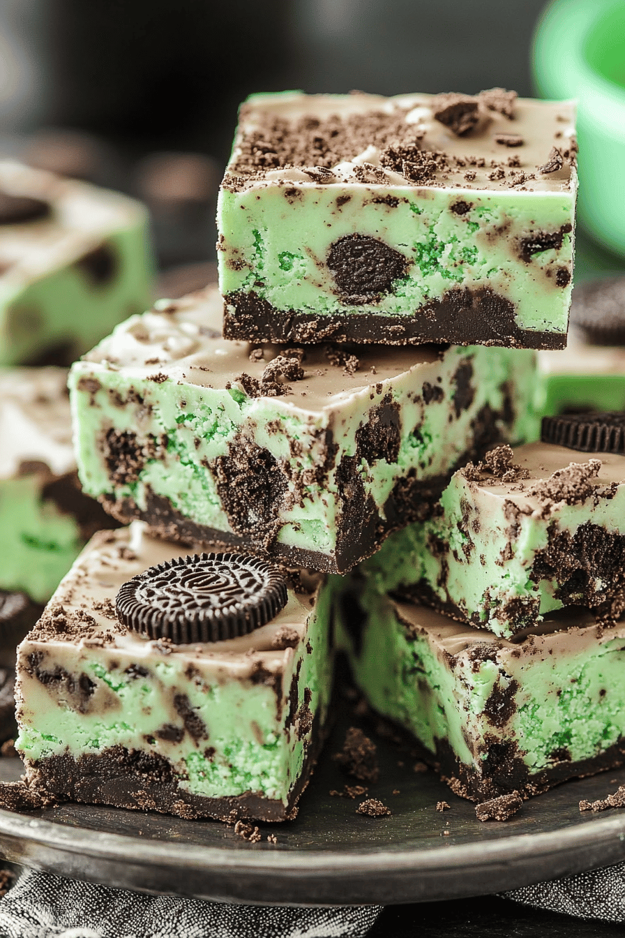 Easy Mint Oreo Fudge Recipe ingredients