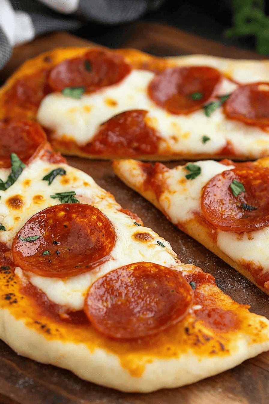 Easy Naan Bread Pizza Recipe Final Dish Presentation