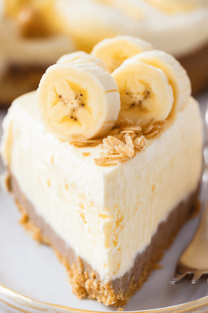 Easy No-Bake Banana Pudding Cheesecake Recipe