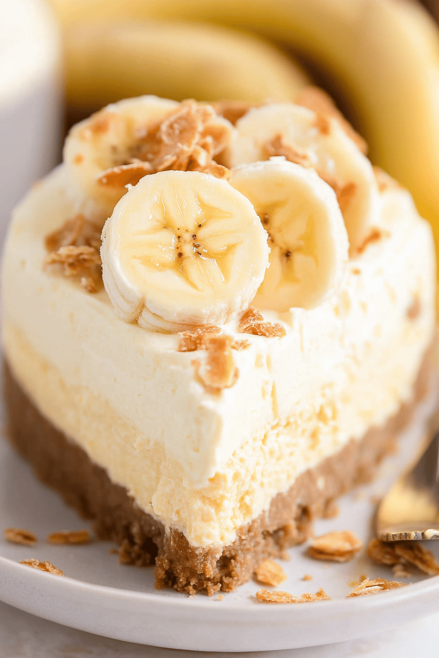Easy No-Bake Banana Pudding Cheesecake Recipe ingredients