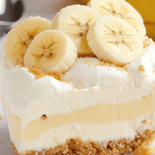 Easy No-Bake Banana Pudding Lush