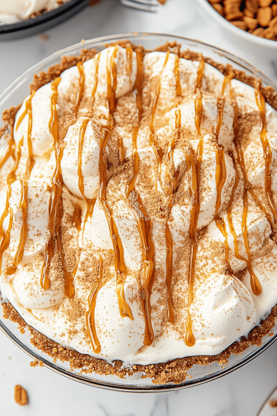 Easy No-Bake Biscoff Cream Pie Recipe ingredients