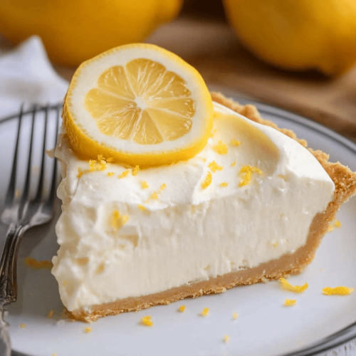 Easy No-Bake Lemon Icebox Pie Recipe