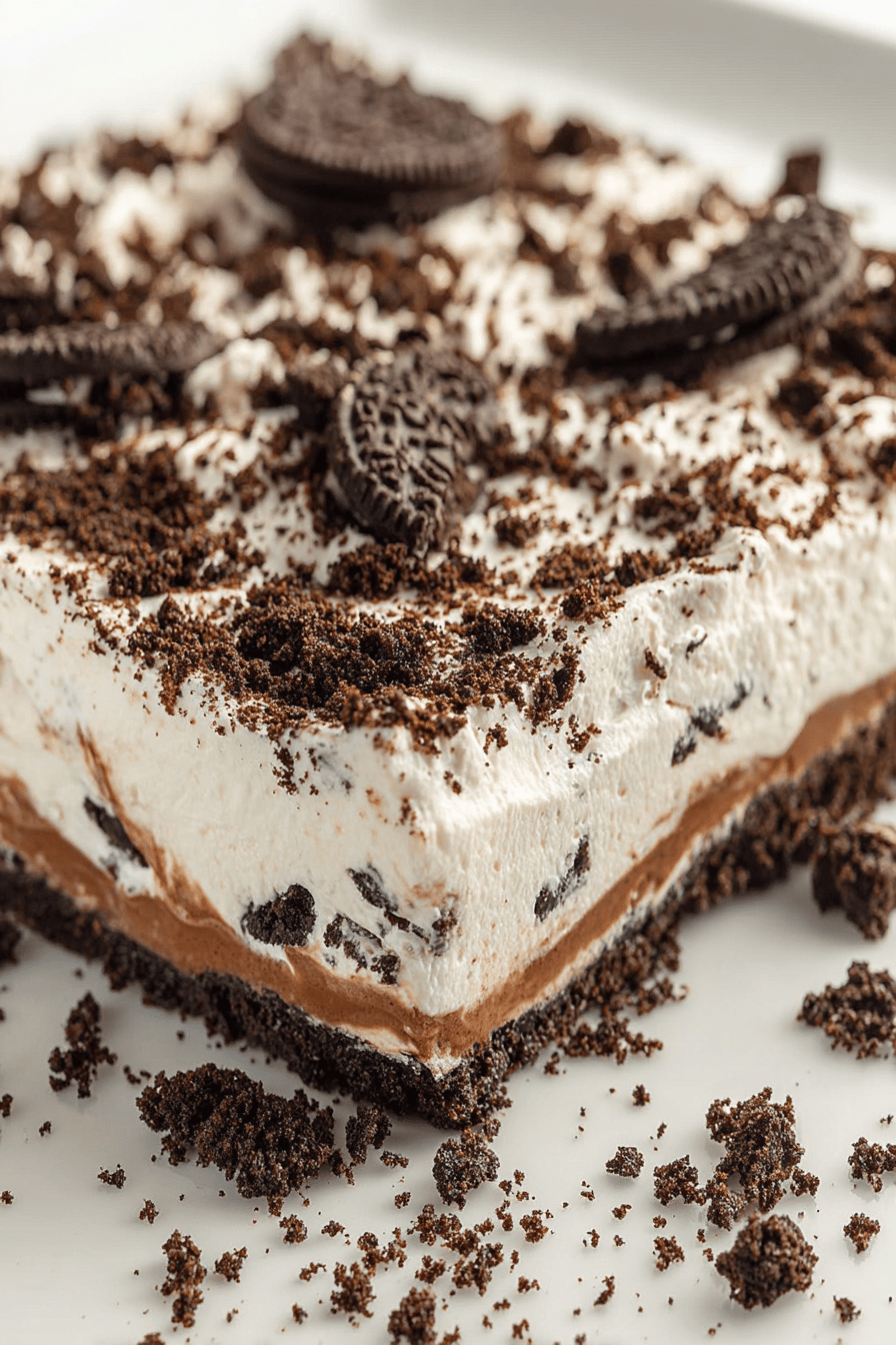 Easy No-Bake Oreo Lush Dessert ingredients