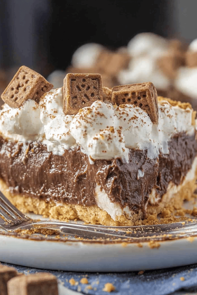 Easy No-Bake S'mores Pie Recipe