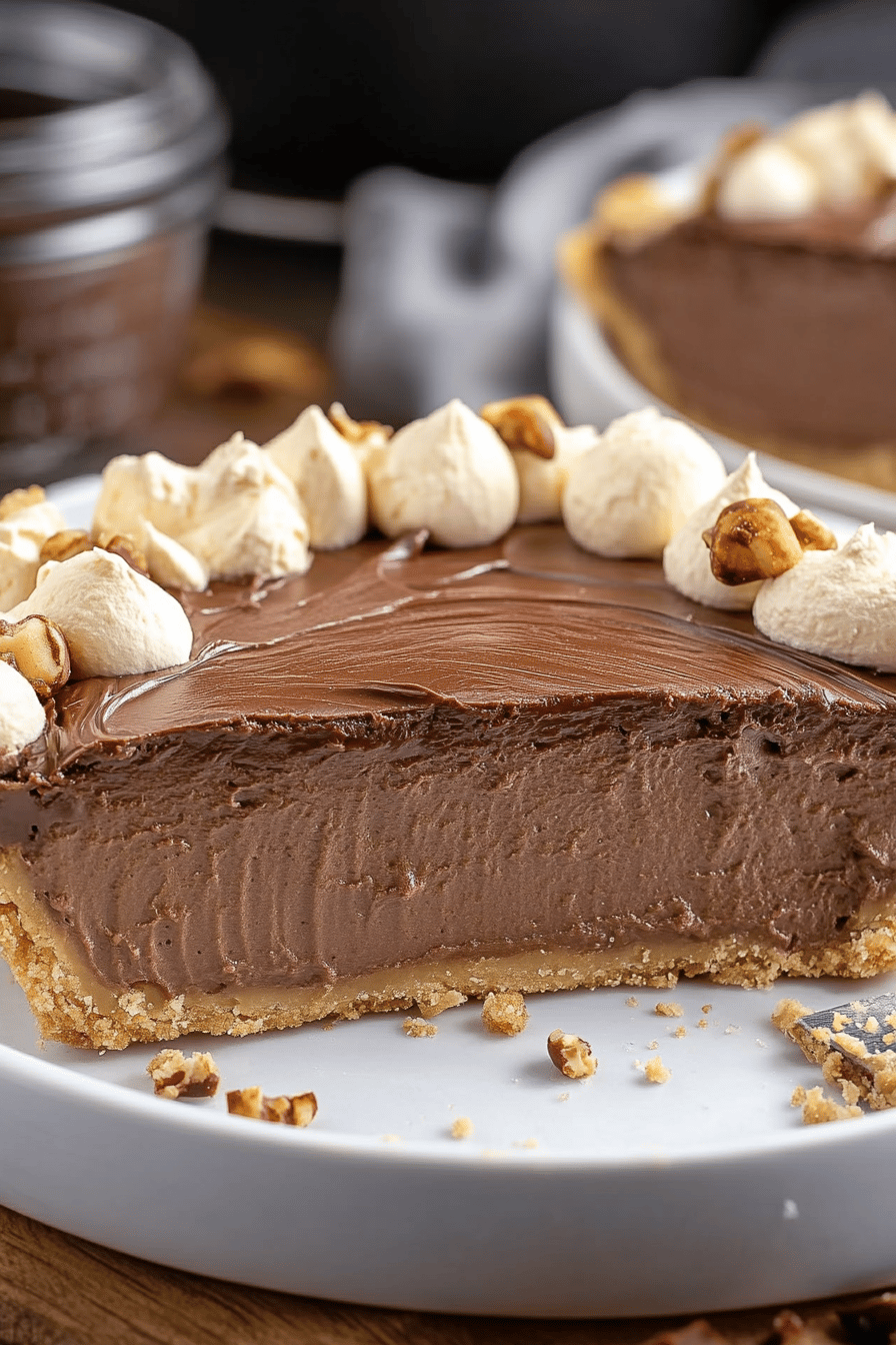 Easy Nutella Pie Recipe ingredients