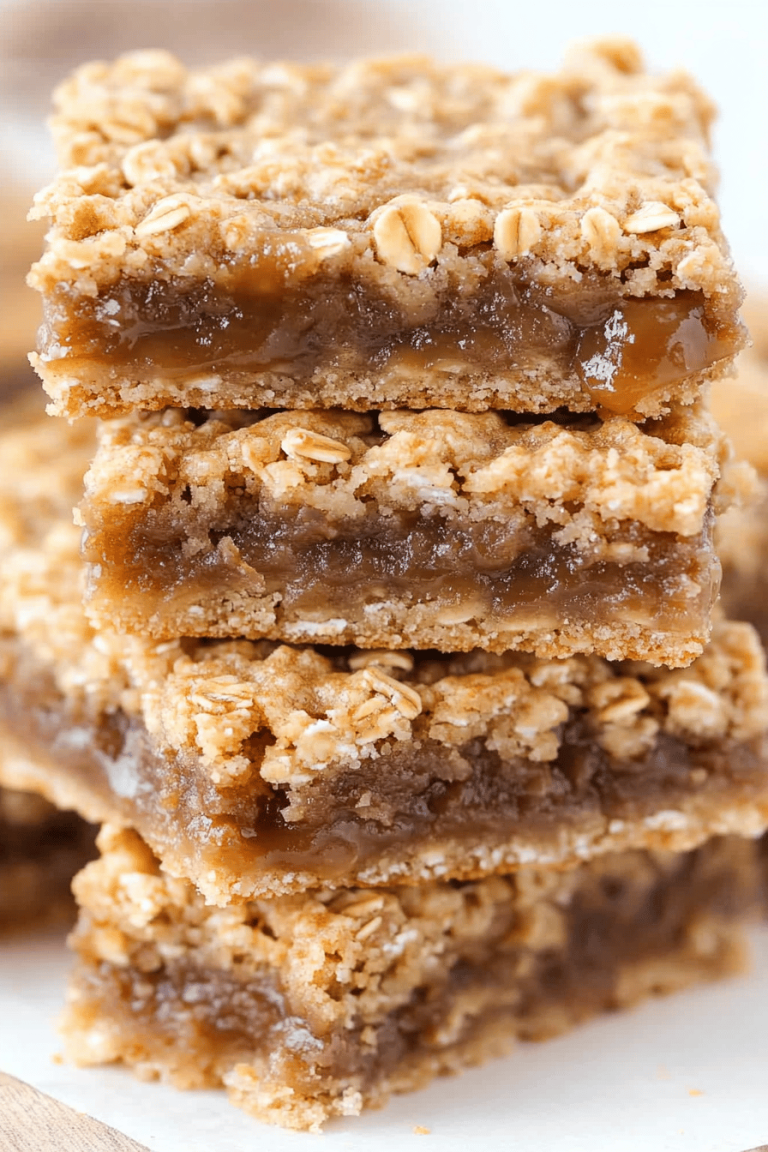 Easy Oatmeal Carmelitas Recipe