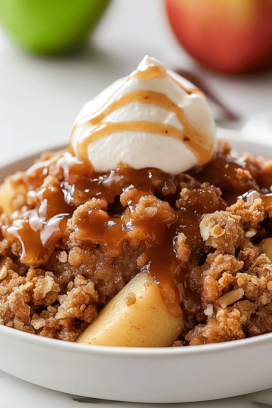 Easy Old-Fashioned Apple Crisp Recipe ingredients