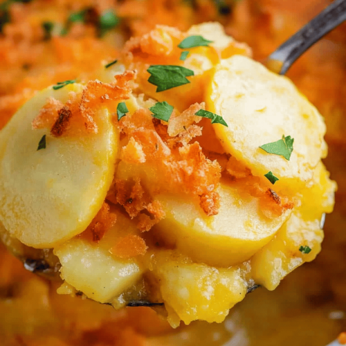 Easy Old-Fashioned Squash Casserole Recipe