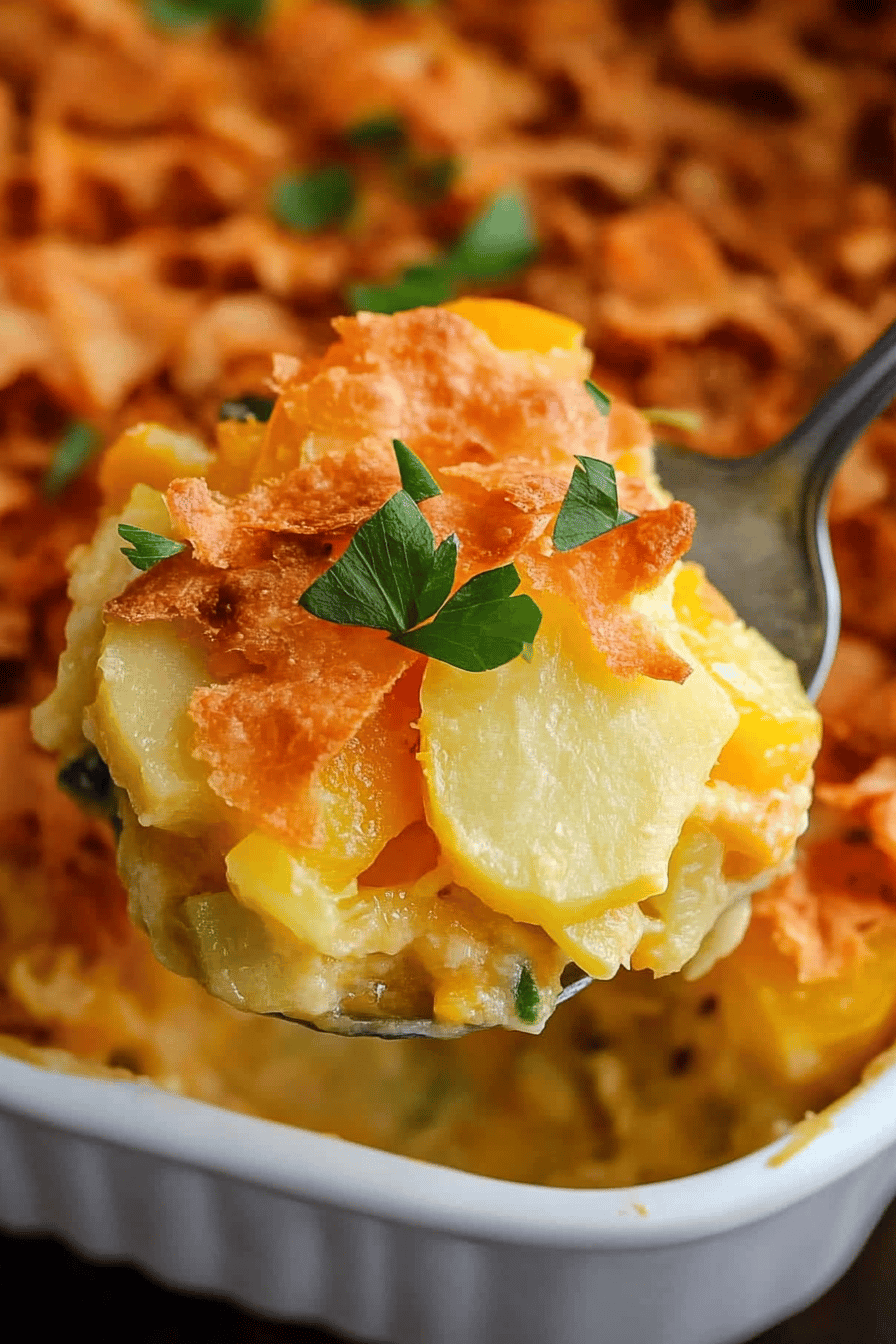 Easy Old-Fashioned Squash Casserole Recipe ingredients