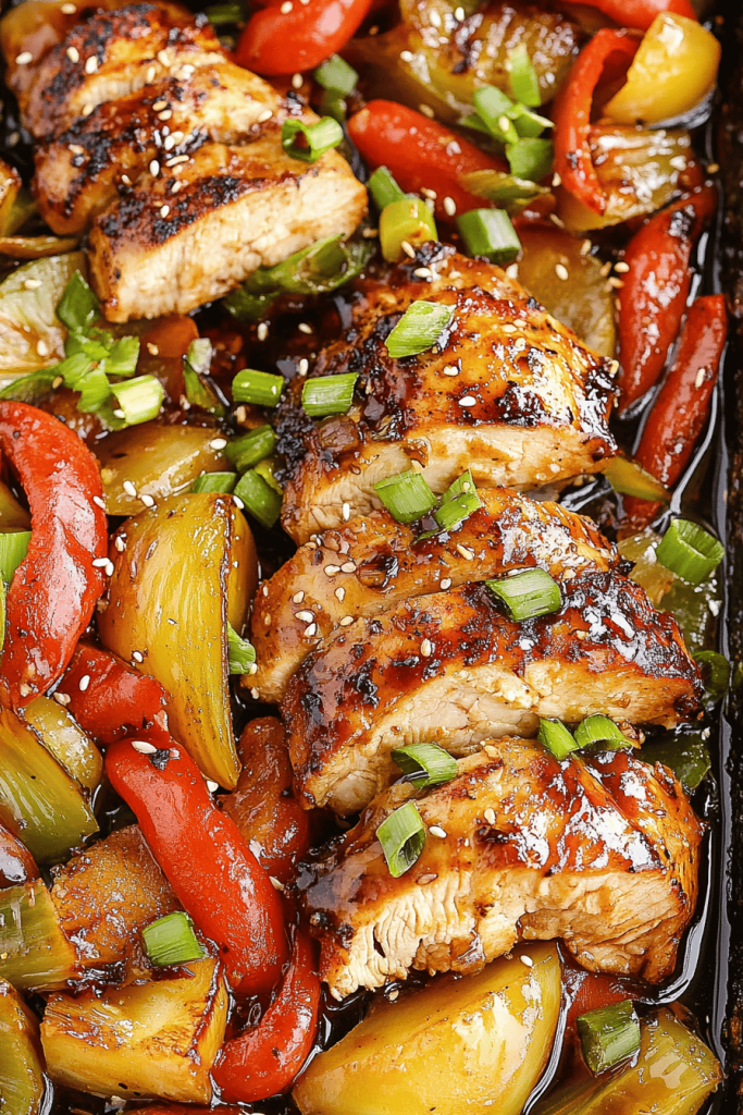 Easy One-Pan Teriyaki Chicken & Vegetables