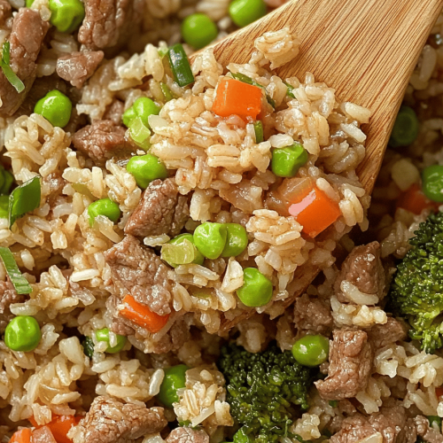 Easy One-Pot Teriyaki Beef & Rice Recipe