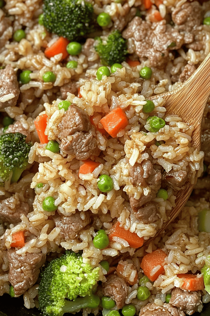 Easy One-Pot Teriyaki Beef & Rice Recipe Final Dish Presentation