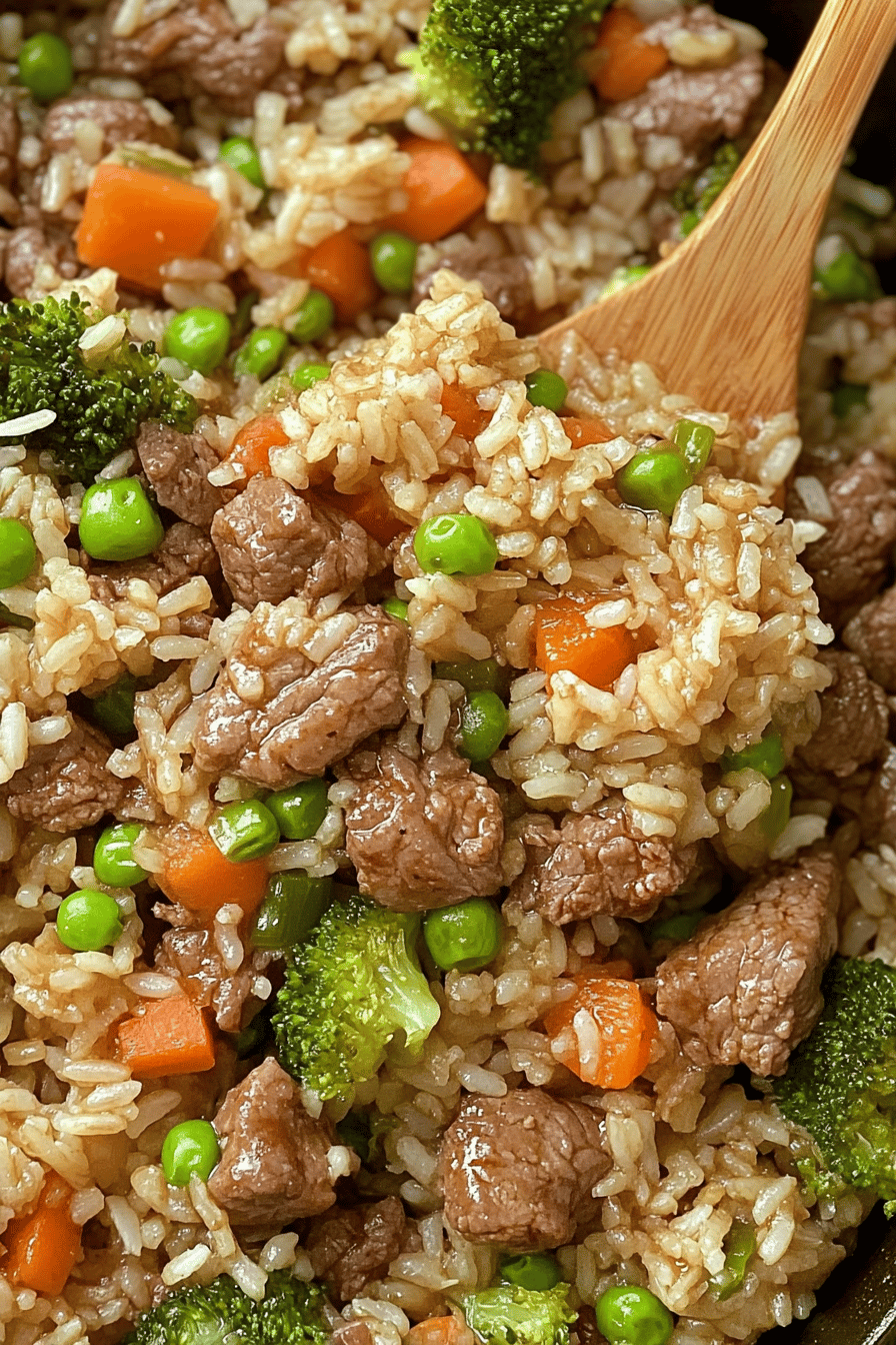 Easy One-Pot Teriyaki Beef & Rice Recipe Final Dish Presentation