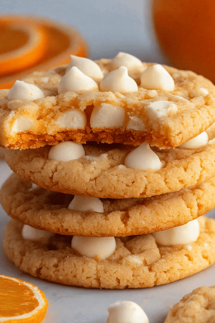 Easy Orange Creamsicle Cookies Recipe