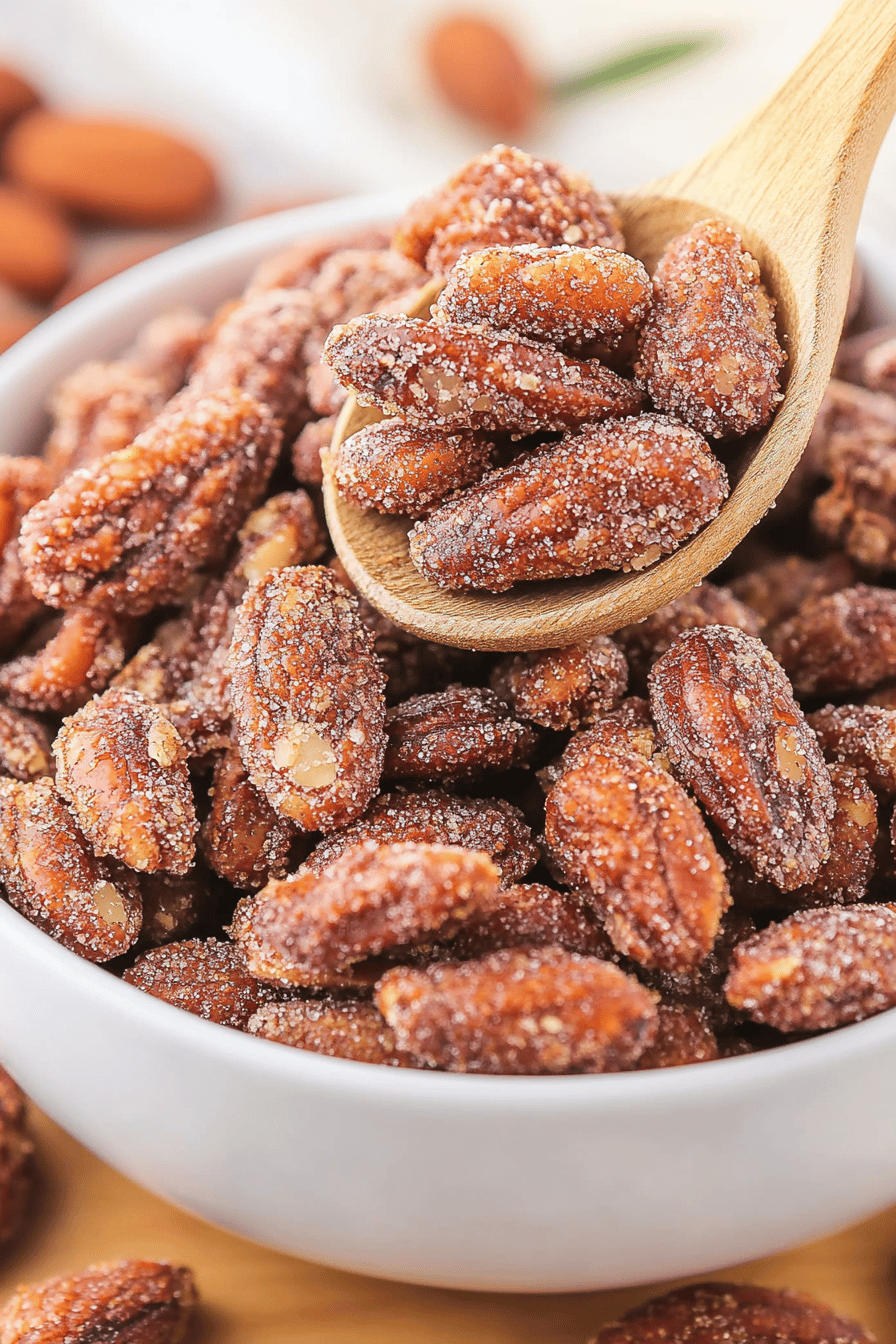 Easy Oven-Baked Candied Nuts Recipe Final Dish Presentation
